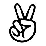 体にPEACE