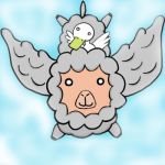 アヒルとヒツジ