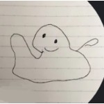 おばけのぬいぐるみ