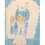 絵を描く人