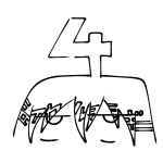 ダイヤルを右に4