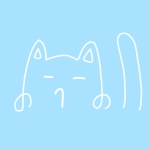 猫背のの