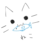 水溜りの猫