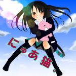 (猫´=･ω･)ﾉにゅあ猫。