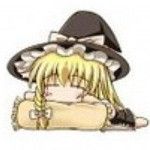 白黒の魔法少女