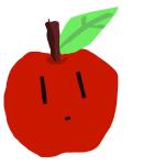 リンゴおばけ