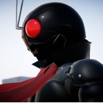 黒バイク