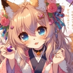 ま○