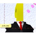 首振り人形。