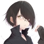 漆黒の黒ウサギ