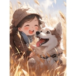 あいみとん（犬とぬいぐるみと）