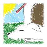 白イヌ
