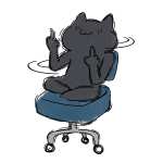 夢幻の黒猫
