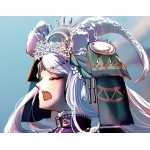 夕季森 灯