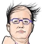 ハゲではない、頭皮の主張が強い