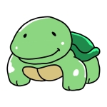 亀が好きらしい人