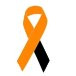 Orange＆Blackリボン