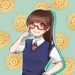 赤眼鏡葉月