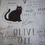 黒猫オリーブ。