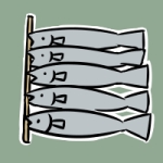 ろに