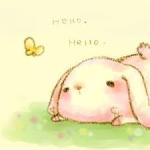 ふさふさのうさぎさん♬♬