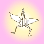 白折り紙
