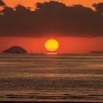 目覚まし夕景