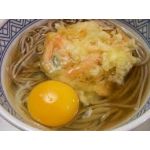 月見てんぷらそば