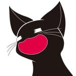 腹グロ黒猫