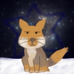 すっぴんきつね