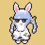 うさぎの切り抜き