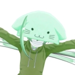 心地よい緑色